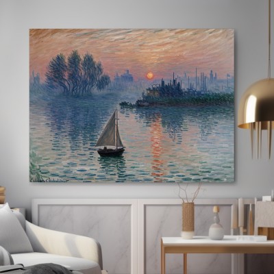 Sonnenaufgang im Hafen