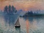 Sonnenaufgang im Hafen