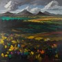 Farbenreiche Berglandschaft