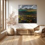 Farbenreiche Berglandschaft