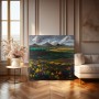 Farbenreiche Berglandschaft