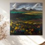 Farbenreiche Berglandschaft