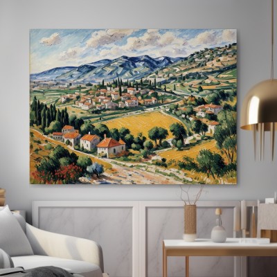 Mediterrane Hügellandschaft