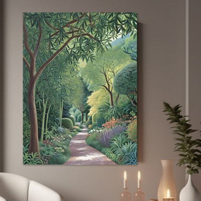 Verwunschener Gartenweg
