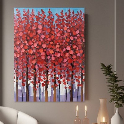 Roter Blätterwald