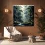 Mystischer Dschungelwasserfall