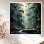 Mystischer Dschungelwasserfall