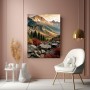 Alpenlandschaft im Herbstlicht