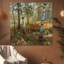 Birkenwald im Herbstlicht