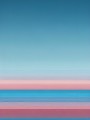 Horizont in Türkis und Rosa
