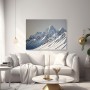 Schneebedeckte Berggipfel