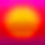 Leuchtender Farbverlauf in Pink und Orange