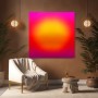 Leuchtender Farbverlauf in Pink und Orange