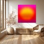 Leuchtender Farbverlauf in Pink und Orange