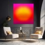 Leuchtender Farbverlauf in Pink und Orange
