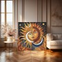 Sonne und Mond im Sternenmeer