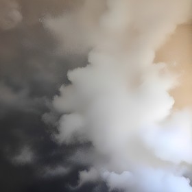 Abstrakte Rauchwolken in Grau und Beige Abstrakte Rauchwolken in Grau und Beige