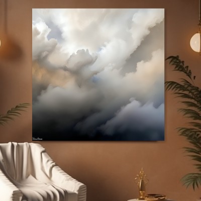 Sanfte Wolkenabstraktion