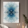 Blaue Symmetrie in Bewegung