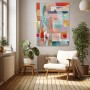 Pastell Abstraktion in sanften Farben