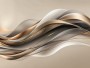 Goldene Wellen in Beige
