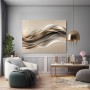 Goldene Wellen in Beige