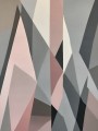 Geometrie in Grau und Rosé