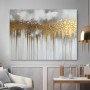 Goldene Tropfen Abstraktion