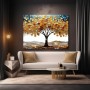 Goldener Baum im Herbst
