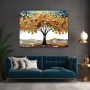 Goldener Baum im Herbst