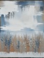 Sanfte Gräser in Blau und Beige