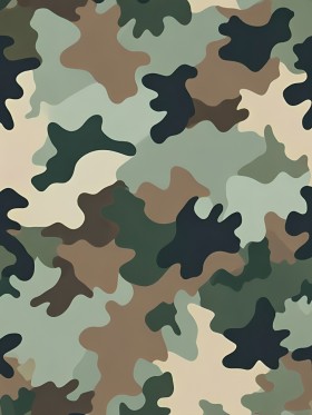Camouflage Muster in Grün