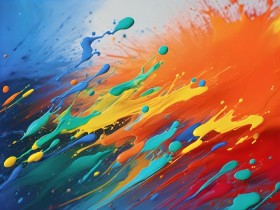 Farbsplash Dynamik