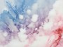 Pastellfarbene Aquarell-Abstraktion