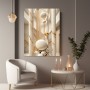 Marmor Eleganz mit goldenen Kugeln