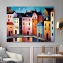 Bunte Altstadt am Wasser