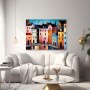 Bunte Altstadt am Wasser