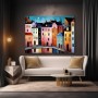 Bunte Altstadt am Wasser