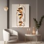 Goldene Sphären in eleganter Abstraktion