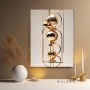 Goldene Sphären in eleganter Abstraktion