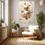 Goldene Sphären in abstrakter Eleganz