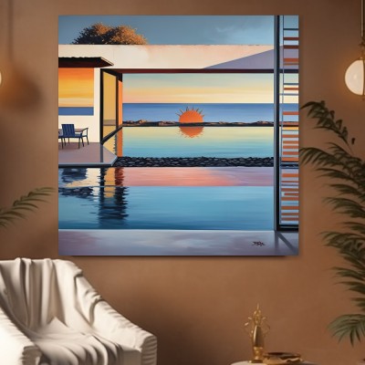 Moderne Villa mit Meerblick