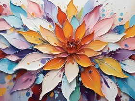 Farbenfrohe Blütenexplosion