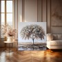 Eleganter Baum in sanften Naturtönen
