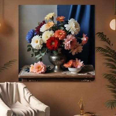 Blumenstillleben in edler Vase
