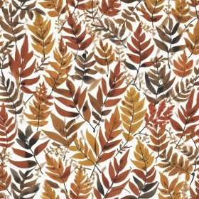 Herbstlaub in warmen Naturtönen