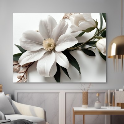 Weiße Magnolien Eleganz