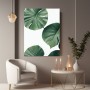 Monstera Blätter in sattem Grün