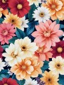 Blütenpracht in warmen Farben