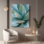Türkise Agave Nahaufnahme